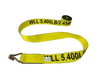 4" x 30' Heavy-Duty Ratchet Strap with Wire Hooks - 5400 lbs Load Capacity - A-4X30RWHK-I CasterHQ