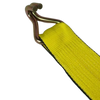 4" x 30' Heavy-Duty Ratchet Strap with Wire Hooks - 5400 lbs Load Capacity - A-4X30RWHK-I CasterHQ