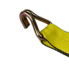 4" x 30' Heavy-Duty Ratchet Strap with Wire Hooks - 5400 lbs Load Capacity - A-4X30RWHK-I CasterHQ