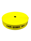 4" AAR Approved Polyester Webbing - 6000 lbs Working Load Limit, 300ft Roll CasterHQ