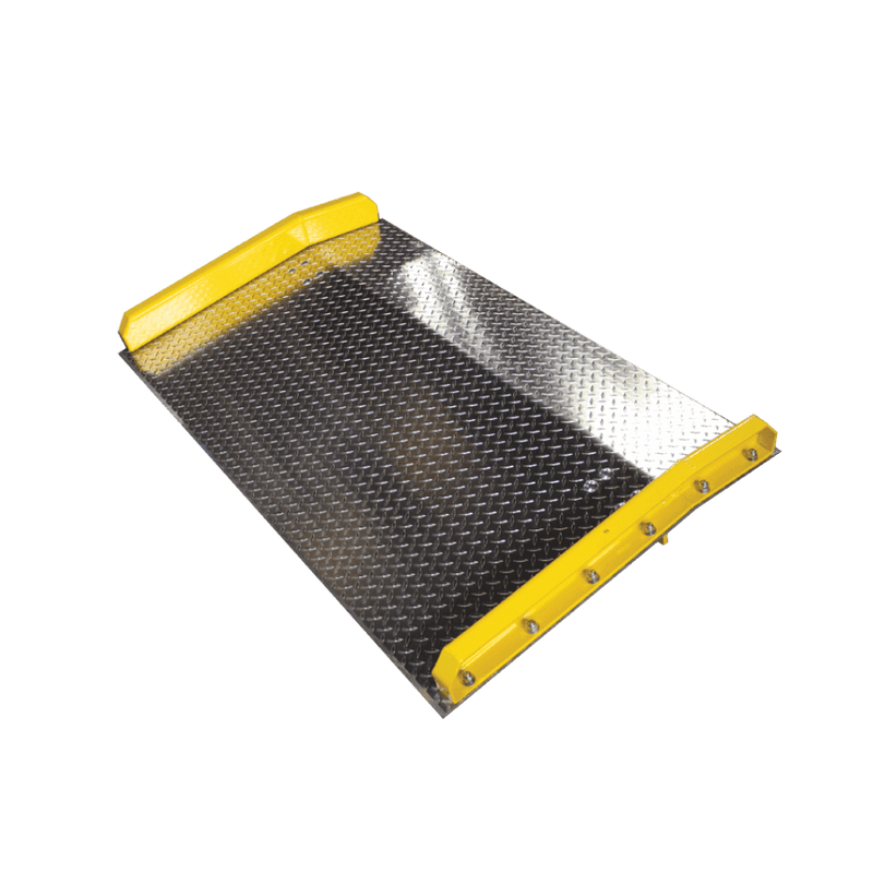 60″ W x 60″ L, 3/8″ Aluminum, 4″ High Steel Curb