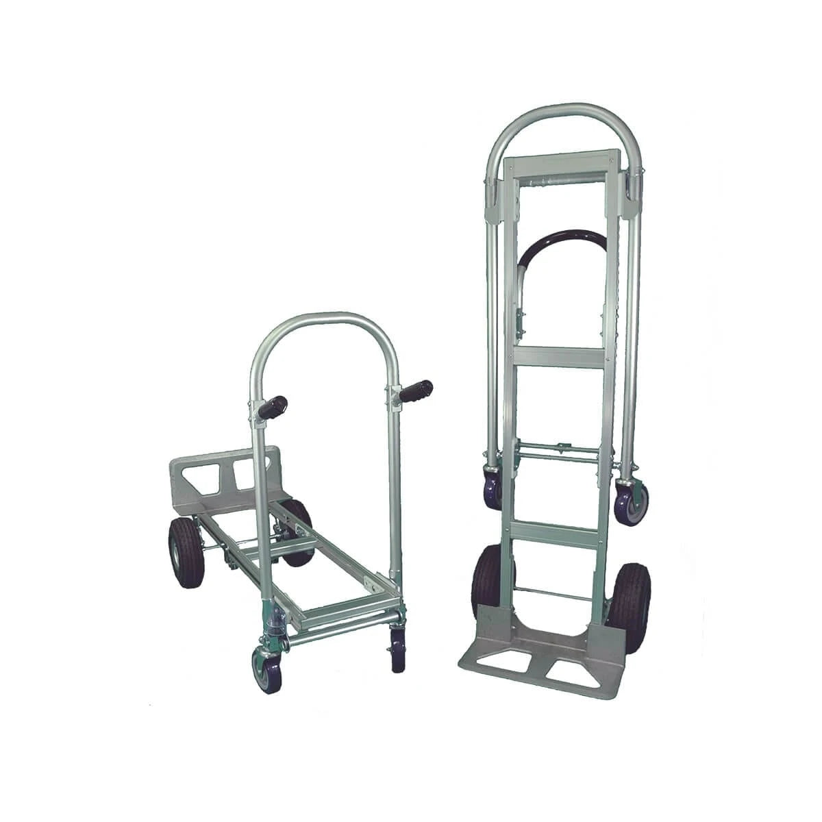 Junior Hand Truck - 2-in-1 Convertible Hand Truck | Wheels Included | 500 lbs Capacity Hand Truck - 800 Lbs Capacity 4-Wheel Cart CasterHQ