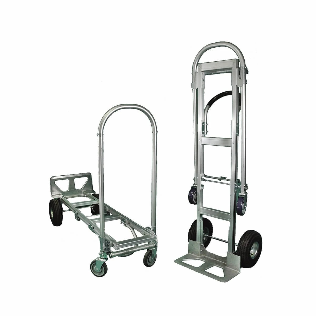 Senior Hand Truck - 2-in-1 Convertible Hand Truck | Wheels Included | 500 lbs Capacity Hand Truck - 800 Lbs Capacity 4-Wheel Cart CasterHQ
