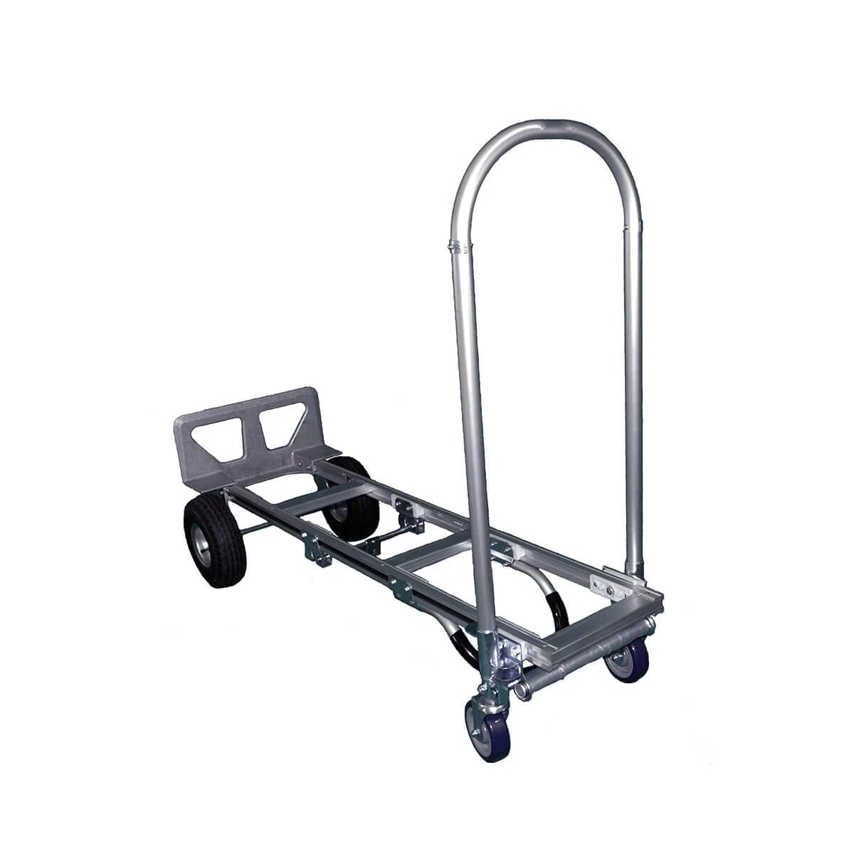 Senior Hand Truck - 2-in-1 Convertible Hand Truck | Wheels Included | 500 lbs Capacity Hand Truck - 800 Lbs Capacity 4-Wheel Cart CasterHQ