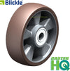 6-5/16" x 2" Blickle Heavy Duty Wheel with Blickle Besthane Polyurethane Tread on Aluminum Wheel Center Blickle