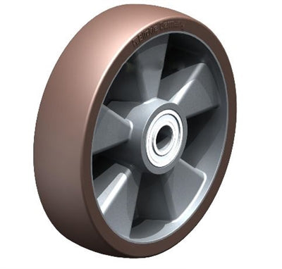 8" x 2" Blickle Heavy Duty Wheel with Blickle Besthane Polyurethane Tread on Aluminum Wheel Center Blickle