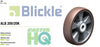 8" x 2" Blickle Heavy Duty Wheel with Blickle Besthane Polyurethane Tread on Aluminum Wheel Center Blickle