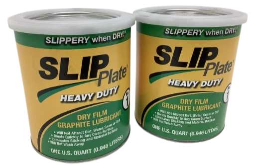 Slip Plate AS-33005OS-1 - Premium Graphite Dry Lubricant, 1 Quart - Durable & Long-Lasting Protection SAFE 'N SECURE LLC