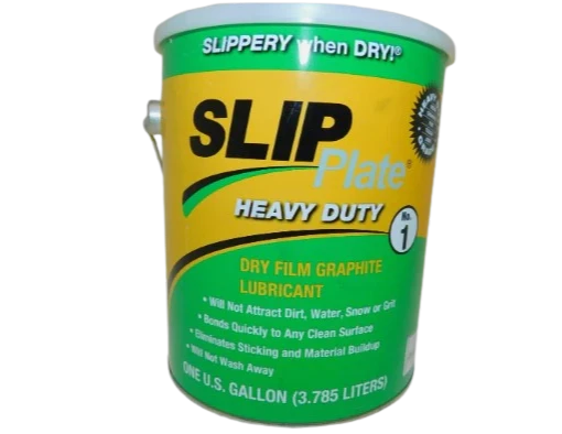 SLIP Plate 1 Gallon - High-Performance Graphite Dry Lubricant | Corrosion-Resistant, Non-Stick Coating for Industrial & Home Use SAFE 'N SECURE LLC