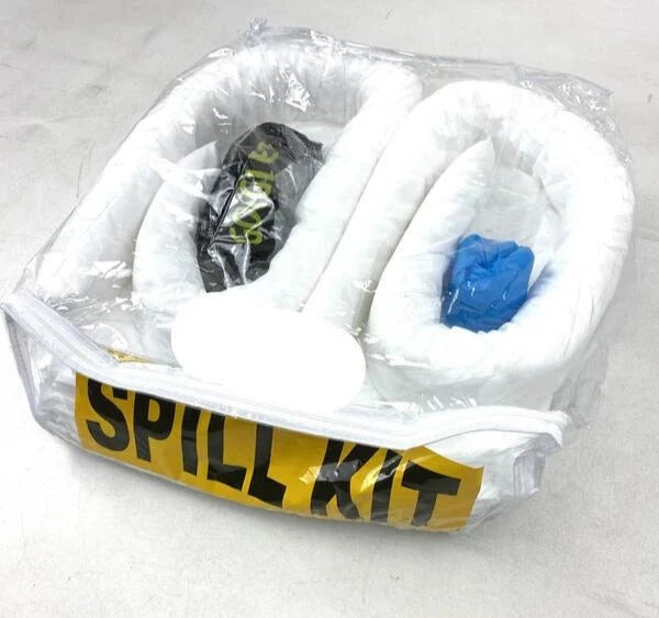 AS-BAGSK1-W Portable Oil Only Spill Kit with Supersorbent - Quick and Efficient Spill Response Solution SAFE 'N SECURE LLC