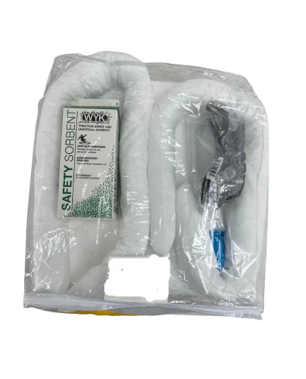 AS-BAGSK1-W Portable Oil Only Spill Kit with Supersorbent - Quick and Efficient Spill Response Solution SAFE 'N SECURE LLC
