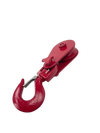 4 Ton Snatch Block with 4" Sheave, Swivel Snap Hook for 3/8" - 1/2" Rope, 12.4 lbs CasterHQ
