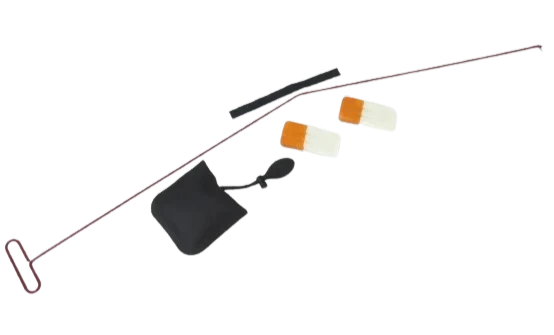 AS-DTK-I 5 Piece Lockout Tool Kit with 53" Long Reach Rod - Ultimate Vehicle Lockout Solution SAFE 'N SECURE LLC