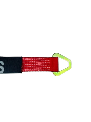 2" x 24" Axle Strap with D-Rings and Protective Cordura Sleeve - Heavy Duty Tie Down Strap for Hauling Cars, Trucks, UTVs CasterHQ