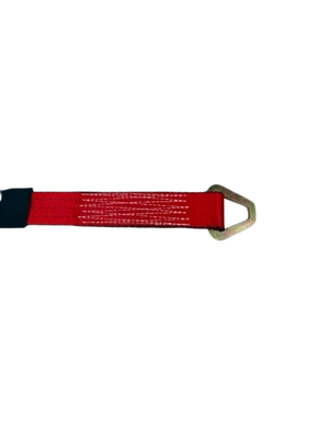 2" x 36" Premium Axle Strap with D-Rings and Protective Cordura Sleeve for Heavy-Duty Tie-Down CasterHQ