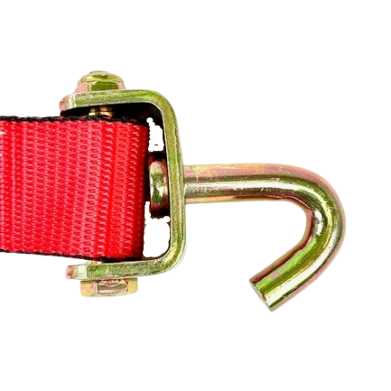 AS-KK2X14SSJRLPT Heavy-Duty Cargo Strap, 2 Inch x 14 Foot - Swivel J Hook & Low Profile Sleeve, 3,333 lbs Load Capacity SAFE 'N SECURE LLC