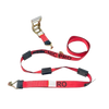AS-KKDJ10RT Ratchet Tie Down - 2" x 11' with Wire Hooks, 3,333 lbs Load Capacity - Durable & Secure Cargo Straps SAFE 'N SECURE LLC