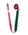 2" x 14' Red TECNIC Replacement Strap with Wire Hooks & Low Profile Sleeve - 3,333 lbs WLL, Part AS-KKDJ14LPT CasterHQ