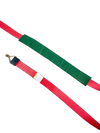 2" x 14' Red TECNIC Replacement Strap with Wire Hooks & Low Profile Sleeve - 3,333 lbs WLL, Part AS-KKDJ14LPT CasterHQ