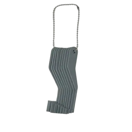 Truck Brake Lining Gauge Set - 9 Piece Manual Brake Gauge Set -  | CasterHQ