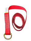 3,333 lb AS-TOW-100WDR-RED-I Lasso Strap 2" x 100" w/ D-Ring | CasterHQ