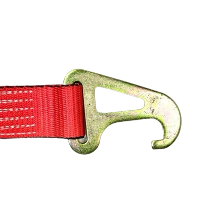 Quick-Pick Wheel Lift Strap for Jerr-Dan MPL - 10 ft, 2 in Wide, 3333 lbs Load Capacity, Heavy Duty Red TECNIC Webbing SAFE 'N SECURE LLC