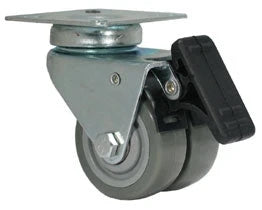 A9 3" LOW PROFILE TOTAL LOCK CASTER – 180LB CasterHQ
