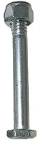 5/16 Inch x 2-1/4 Inch Shopping Cart Axle & Lock Nut - Universal Fit | Fits Most Standard Carts CasterHQ