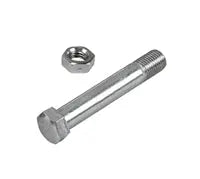 (1) Piece - 1/2" x 3" Zerk Axle & Nut -  | CasterHQ