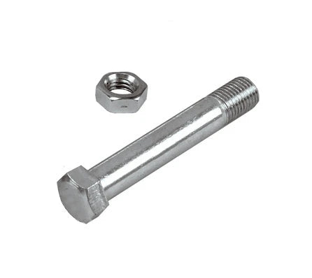 (1) Piece - 1/2" x 2-7/8" Zerk Axle & Nut CasterHQ