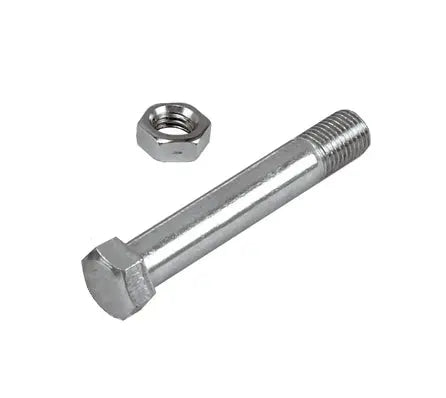 (1) Piece - 3/4" x 4-1/4" Zerk Axle & Nut -  | CasterHQ