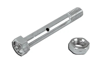 (1) Piece - 1/2" x 3-3/8" Zerk Axle & Nut CasterHQ