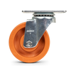 HS40P2HWO 4" High-Temp Bakery Rack Caster – 500°F Heatwave, Zinc-Plated Swivel (No Brake) CasterHQ