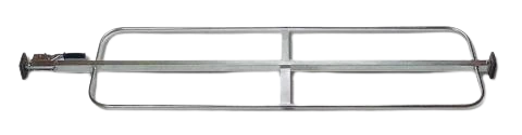 Square Steel Jack Bar with Welded Hoops for Cargo Securement in Trailers and Trucks CasterHQ