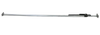 Adjustable Steel Load Lock Bar - 87" to 102" Length, 11 lbs, Rubber Padded Ends for Secure Cargo Restraint CasterHQ
