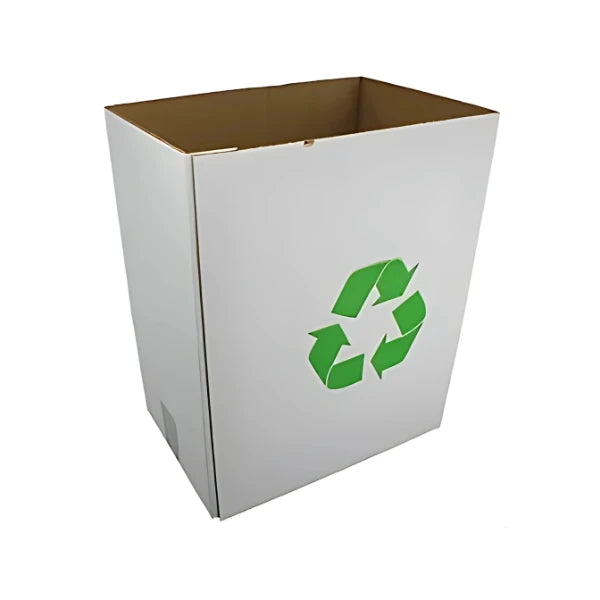 12" X 8" X 15" Eco-Friendly Recycle Box (Pack of 10) - Durable Corrugated Cardboard for Sustainable Waste Management - BX1050 American-Moving-Supplies