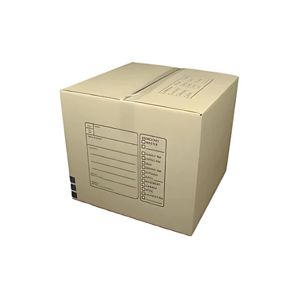 18" x 18" x 16" Corrugated Box - 3.0 Medium Strength (Pack of 25) | Ideal for Shipping, Packing, and Storage - BX1095 American-Moving-Supplies
