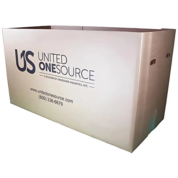 49" x 22" x 26 7/8" Corrugated Gondola - Durable Display Stand for Retail and Merchandising Solutions | BX1142 American-Moving-Supplies