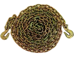 C-1/2X20T70 - Grade 70 Transport Chain 1/2" x 20' - 11,300 lbs Load Capacity, Heavy-Duty for Secure Towing and Binding CasterHQ