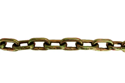 C-516X20T70 - 5/16" x 20' Transport Chain Grade 70 with Clevis Grab Hooks, 4,700 lbs Load Capacity - Durable and Reliable CasterHQ