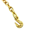 18" Chain Anchor Assembly with 2" D-Ring, Grade 70 Chain, 5/16" Grab Hook SAFE 'N SECURE LLC