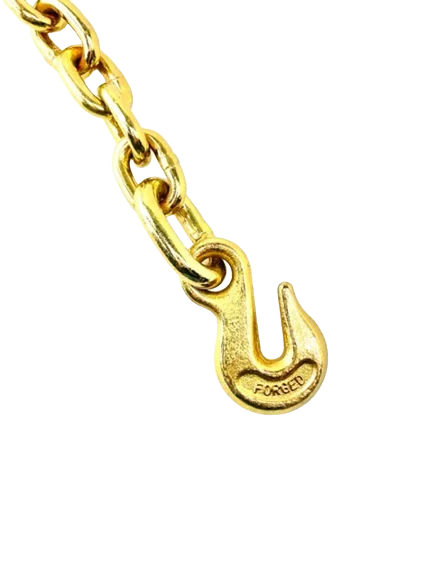 18" Chain Anchor Assembly with 2" D-Ring, Grade 70 Chain, 5/16" Grab Hook SAFE 'N SECURE LLC