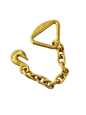 18" Grade 70 Chain Anchor Assembly with 4" D-Ring and 3/8" Grab Hook SAFE 'N SECURE LLC