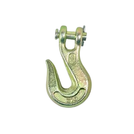 Grade 70 Clevis Link Grab Hooks - 6600 lbs Load Capacity, C-CGH-6.6, Heavy-Duty Steel SAFE 'N SECURE LLC