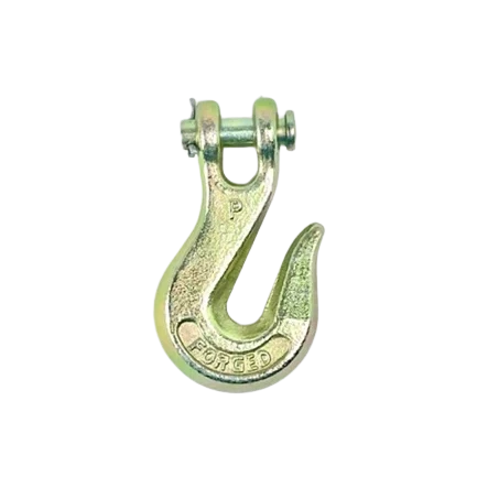 Grade 70 Clevis Link Grab Hooks - 6600 lbs Load Capacity, C-CGH-6.6, Heavy-Duty Steel SAFE 'N SECURE LLC