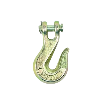 Grade 70 Clevis Link Grab Hooks - 6600 lbs Load Capacity, C-CGH-6.6, Heavy-Duty Steel SAFE 'N SECURE LLC