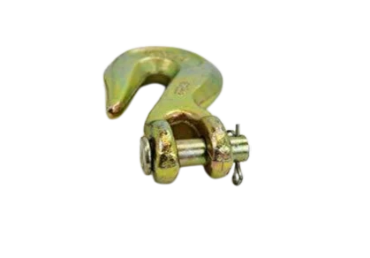 Grade 70 Clevis Link Grab Hooks - 6600 lbs Load Capacity, C-CGH-6.6, Heavy-Duty Steel SAFE 'N SECURE LLC
