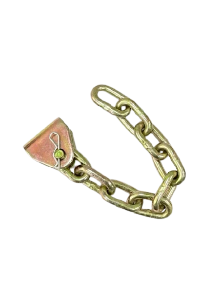 2" x 12" Grade 70 Chain Tail and Bracket Ratchet Attachment, 11,000lbs Capacity CasterHQ