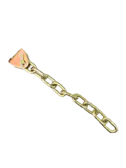2" x 12" Grade 70 Chain Tail and Bracket Ratchet Attachment, 11,000lbs Capacity CasterHQ