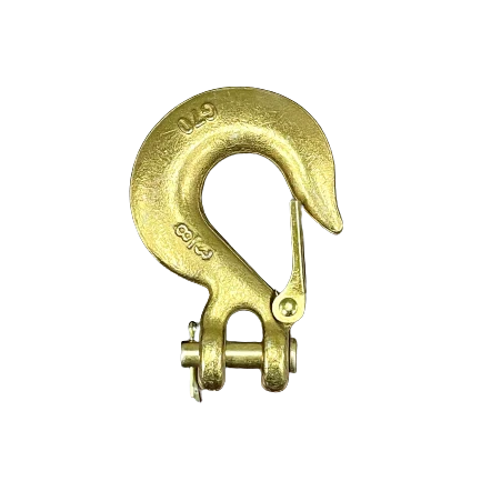 C-CSHL-3/8 Clevis Slip Hook with Latch, 6600 lbs Load Capacity - Heavy-Duty Towing and Cargo Hook SAFE 'N SECURE LLC